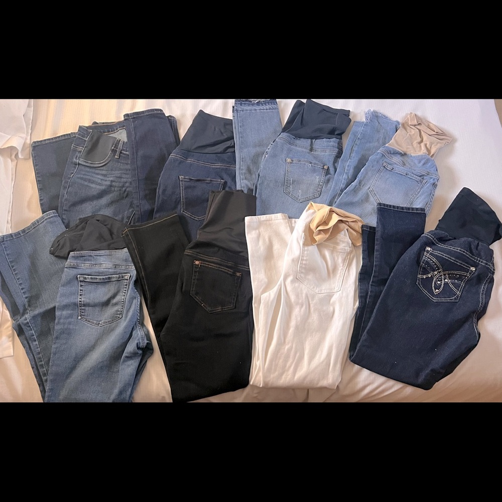 Lot of Maternity Jeans